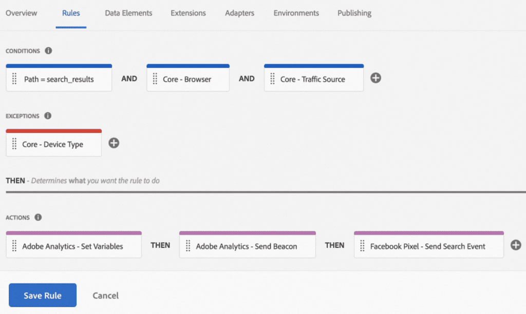 Tag sequencing in Adobe Launch